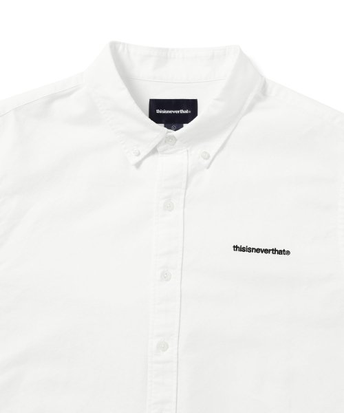 THISISNEVERTHAT THISISNEVERTHAT T-Logo Oxford Shirt White