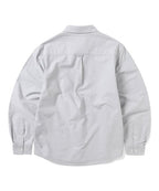 THISISNEVERTHAT THISISNEVERTHAT T-Logo Oxford Shirt Grey