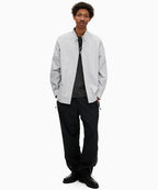 THISISNEVERTHAT THISISNEVERTHAT T-Logo Oxford Shirt Grey