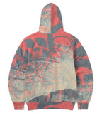 THISISNEVERTHAT THISISNEVERTHAT Skeletons Hoodie Red
