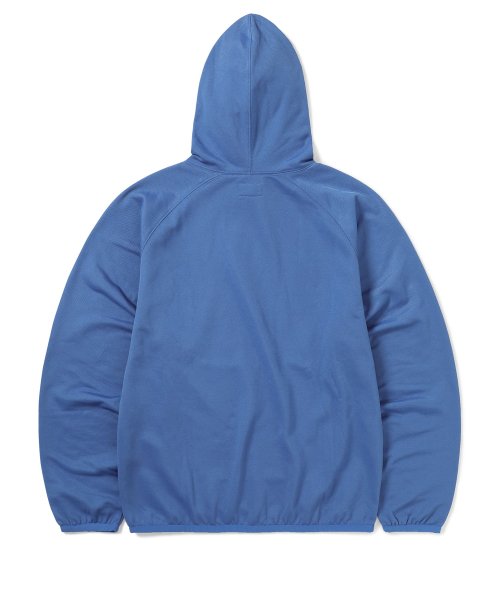 THISISNEVERTHAT THISISNEVERTHAT Raglan Jersey Hoodie Ultramarine
