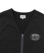 THISISNEVERTHAT THISISNEVERTHAT Zip Sweat Vest Black
