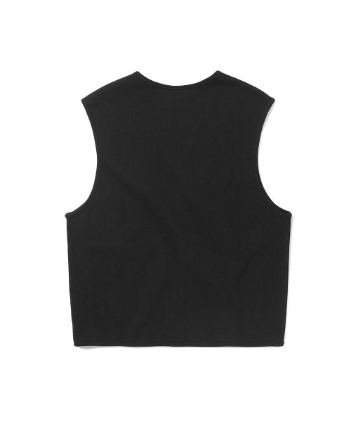 THISISNEVERTHAT THISISNEVERTHAT Zip Sweat Vest Black