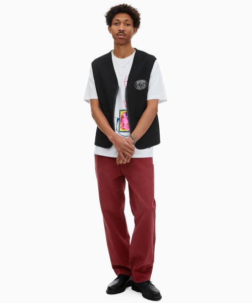 THISISNEVERTHAT THISISNEVERTHAT Zip Sweat Vest Black