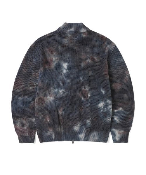 THISISNEVERTHAT THISISNEVERTHAT Net Knit Jacket Indigo