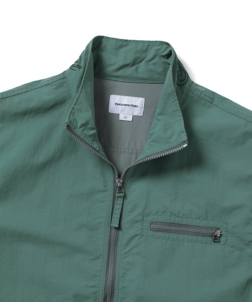 THISISNEVERTHAT THISISNEVERTHAT Script Track Jacket Green