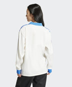 ADIDAS ADIDAS T-Shirt Long Sleeve - White:Blue