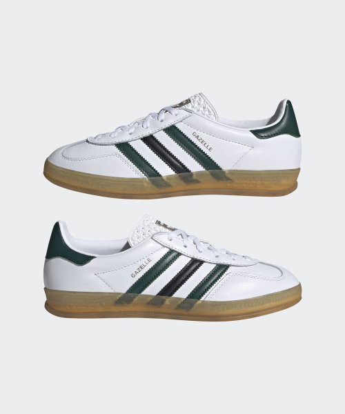 ADIDAS ADIDAS Gazelle Sneakers - White:Green
