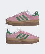 ADIDAS ADIDAS Gazelle Bold Sneakers - Pink:Green