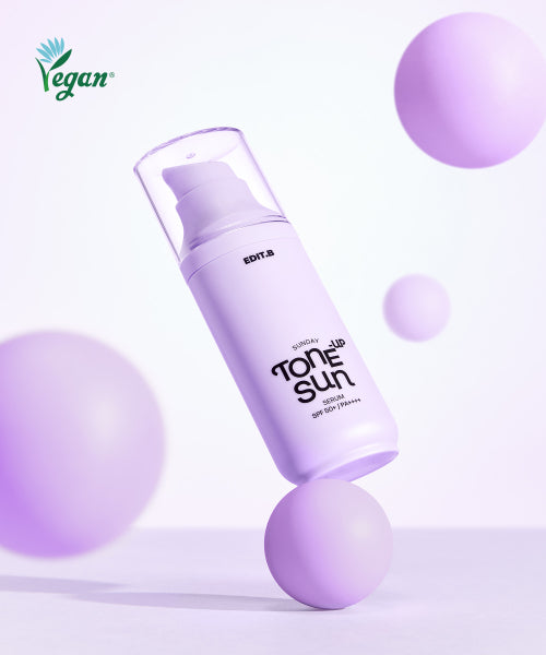 EDITB EDITB Sunday Purple Tone-Up Sun Serum 55ml SPF50+/PA++++