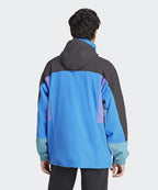 ADIDAS ADIDAS Color Block Anorak Jacket - Blue