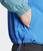 ADIDAS ADIDAS Color Block Anorak Jacket - Blue