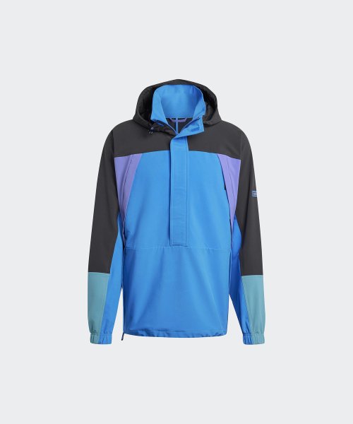 ADIDAS ADIDAS Color Block Anorak Jacket - Blue