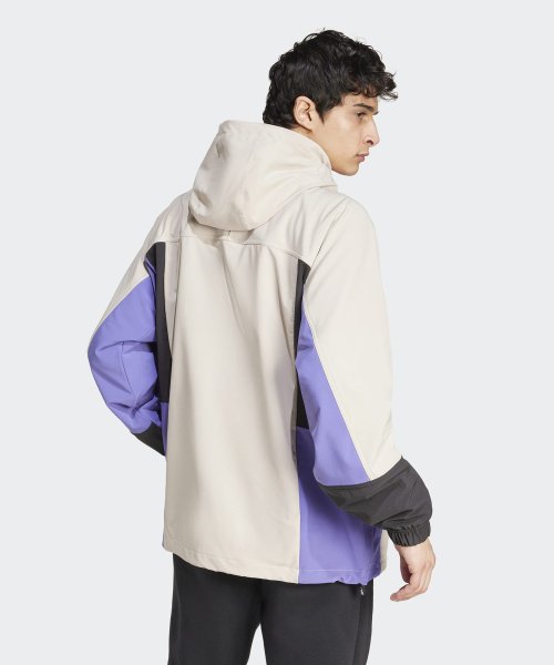 ADIDAS ADIDAS Color Block Anorak Jacket - 2XL