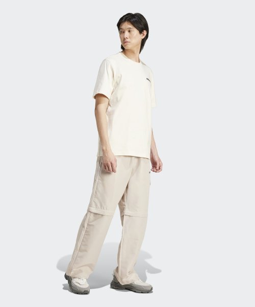 ADIDAS ADIDAS Zip-off Pants - Beige