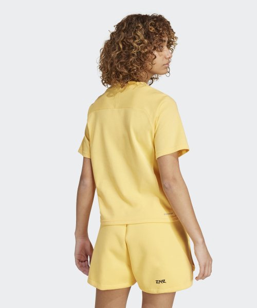 ADIDAS ADIDAS Z.N.E. Tee Yellow