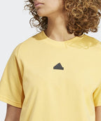 ADIDAS ADIDAS Z.N.E. Tee Yellow