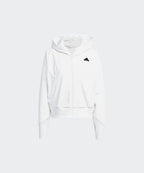 ADIDAS ADIDAS Hoodie Zip-Up - White
