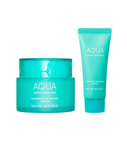 Nature Republic Super Aqua Max Combination Moisture Cream Special Set (120ml+40ml)