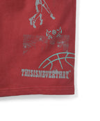 THISISNEVERTHAT THISISNEVERTHAT Basketball Sweatshort Red