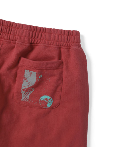 THISISNEVERTHAT THISISNEVERTHAT Basketball Sweatshort Red