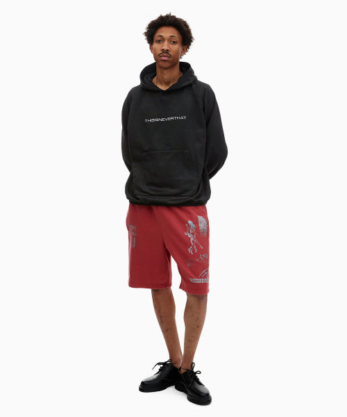 THISISNEVERTHAT THISISNEVERTHAT Basketball Sweatshort Red