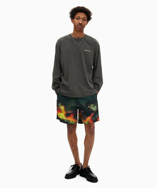 THISISNEVERTHAT THISISNEVERTHAT Flame Jogging Short Black