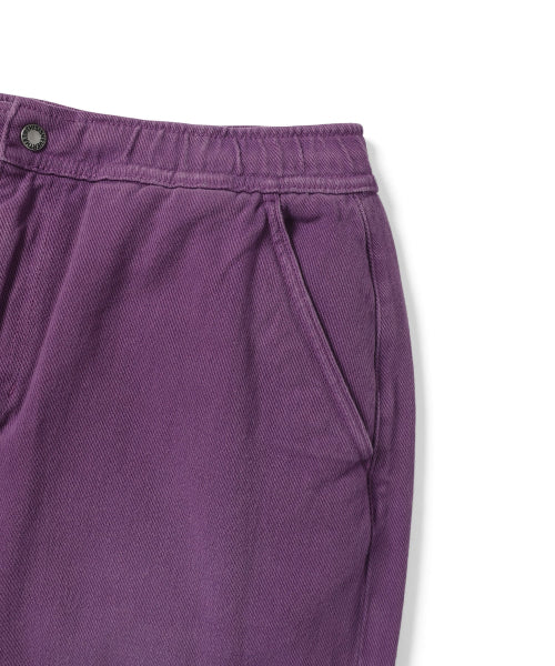 THISISNEVERTHAT THISISNEVERTHAT Overdyed Twill Pant Plum