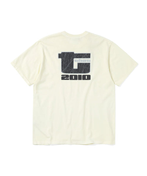 THISISNEVERTHAT THISISNEVERTHAT Big Initial Tee Ivory