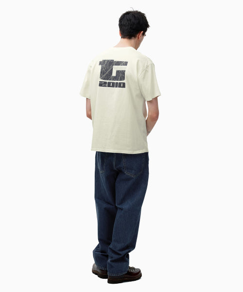 THISISNEVERTHAT THISISNEVERTHAT Big Initial Tee Ivory