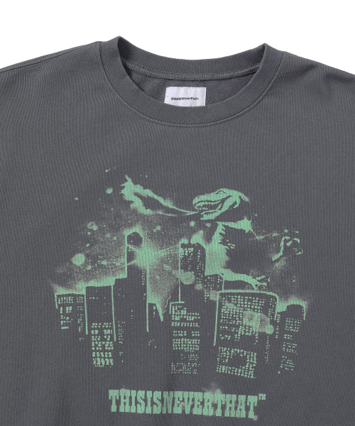 THISISNEVERTHAT THISISNEVERTHAT Nightmare Crewneck Sweatshirt Dark Grey