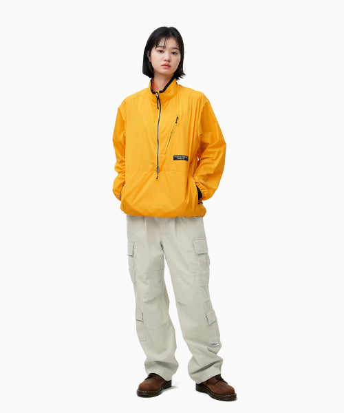 THISISNEVERTHAT THISISNEVERTHAT PERTEX QA Half Zip Pullover Yellow