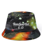 THISISNEVERTHAT THISISNEVERTHAT Flame Satin Bucket Hat Black