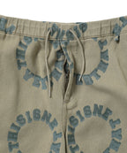 THISISNEVERTHAT THISISNEVERTHAT 2Tone Logo Jacquard Short Beige