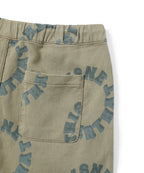 THISISNEVERTHAT THISISNEVERTHAT 2Tone Logo Jacquard Short Beige
