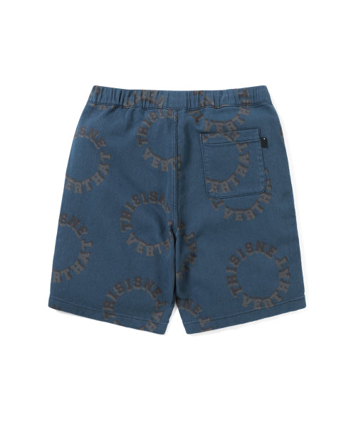 THISISNEVERTHAT THISISNEVERTHAT 2Tone Logo Jacquard Short Blue