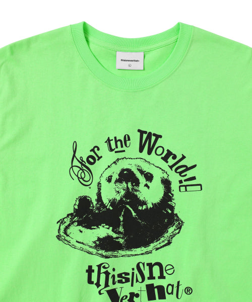 THISISNEVERTHAT THISISNEVERTHAT Otter Tee Light Green