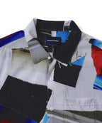 THISISNEVERTHAT THISISNEVERTHAT Torn Rayon S/S Shirt Multi