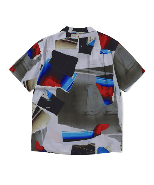 THISISNEVERTHAT THISISNEVERTHAT Torn Rayon S/S Shirt Multi