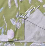 THISISNEVERTHAT THISISNEVERTHAT Object Jacquard Button Up Top Green