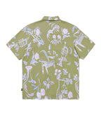 THISISNEVERTHAT THISISNEVERTHAT Object Jacquard Button Up Top Green
