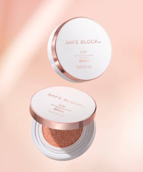 MISSHA MISSHA Safe Block RX Rosy Tone Up Sun Cushion SPF 50+