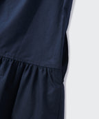 MUSINSA STANDARD WOMAN MUSINSA STANDARD WOMAN Women's Cotton Tiered Mini Dress (Navy)