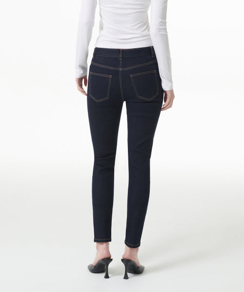 MUSINSA STANDARD WOMAN MUSINSA STANDARD WOMAN Women's Skinny Denim Pants [Deep Indigo]