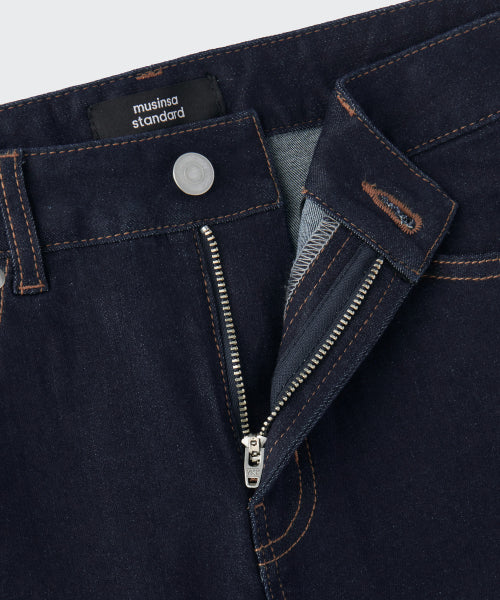 MUSINSA STANDARD WOMAN MUSINSA STANDARD WOMAN Women's Skinny Denim Pants [Deep Indigo]