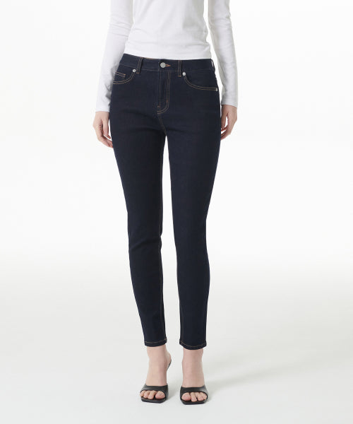 MUSINSA STANDARD WOMAN MUSINSA STANDARD WOMAN Women's Skinny Denim Pants [Deep Indigo]