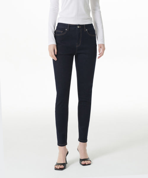MUSINSA STANDARD WOMAN MUSINSA STANDARD WOMAN Women's Skinny Denim Pants [Deep Indigo]