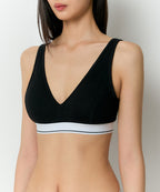 MUSINSA STANDARD WOMAN MUSINSA STANDARD WOMAN Women's Cotton Bralette [Black]
