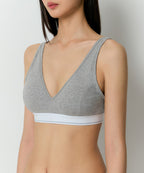 MUSINSA STANDARD WOMAN MUSINSA STANDARD WOMAN Women's Cotton Bralette (Gray)