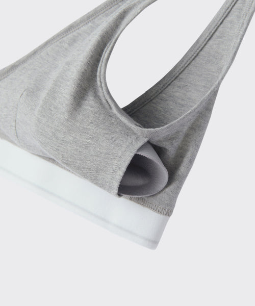 MUSINSA STANDARD WOMAN MUSINSA STANDARD WOMAN Women's Cotton Bralette (Gray)